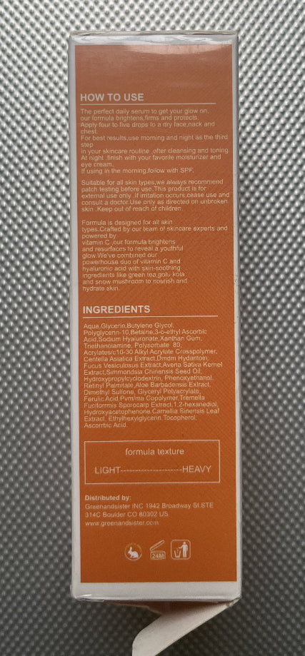 Vitamin C Serum Beauty And Skincare Products